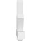 Ekena Millwork Kennewick Architectural Grade PVC Gable Bracket, 60"W x 25"H x 4"D x 4"F, 10/12 Pitch GBP060X25X0404KEN00 - alternate 5
